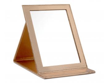 Kozmetick zrkadlo so stojanom Sibel Easel 18 x 24,5 cm - zlat