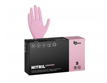 Nitrilov rukavice Espeon Nitril Comfort - 100 ks, ruov, vekos S
