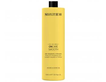 Uhladzujci rad pre nepoddajn vlasy Selective Professional OnCare Smooth - kondicionr - 1000 ml