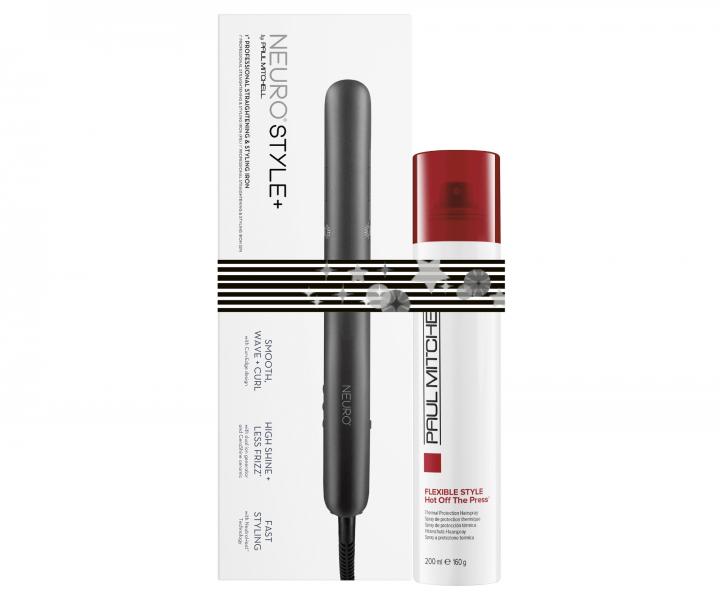 Darekov sada Paul Mitchell Neuro Style + Protect Duo - ehlika + sprej s tepelnou ochranou