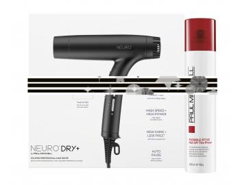 Darekov sada Paul Mitchell Neuro Style + Protect Duo - fn + sprej s tepelnou ochranou