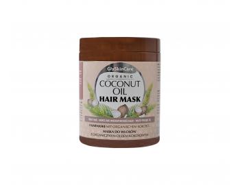 Rad na hydratciu vlasov s kokosovm olejom GlySkinCare Organic Coconut Oil - maska - 300 ml