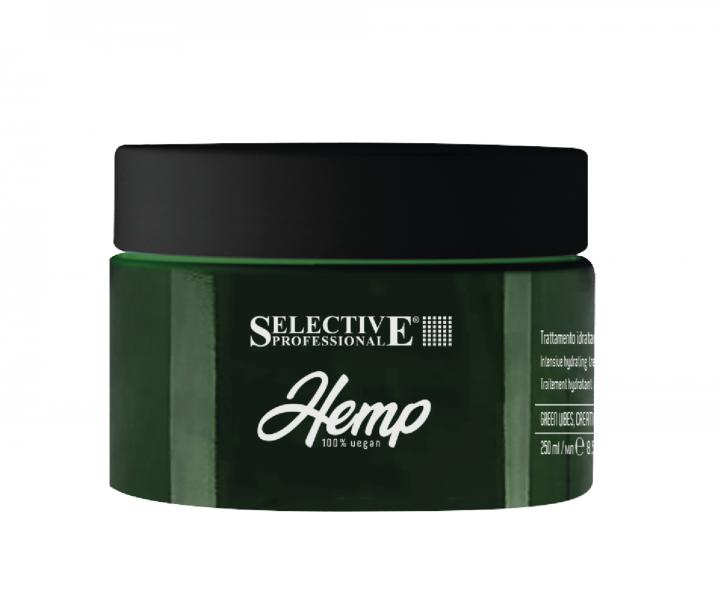 Maska pre such a lmav vlasy Selective Professional Hemp Intensive Hydrating Treatment