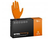 Siln nitrilov zdrsnen rukavice Espeon Nitril Extra Strong 3 - 100 ks, oranov