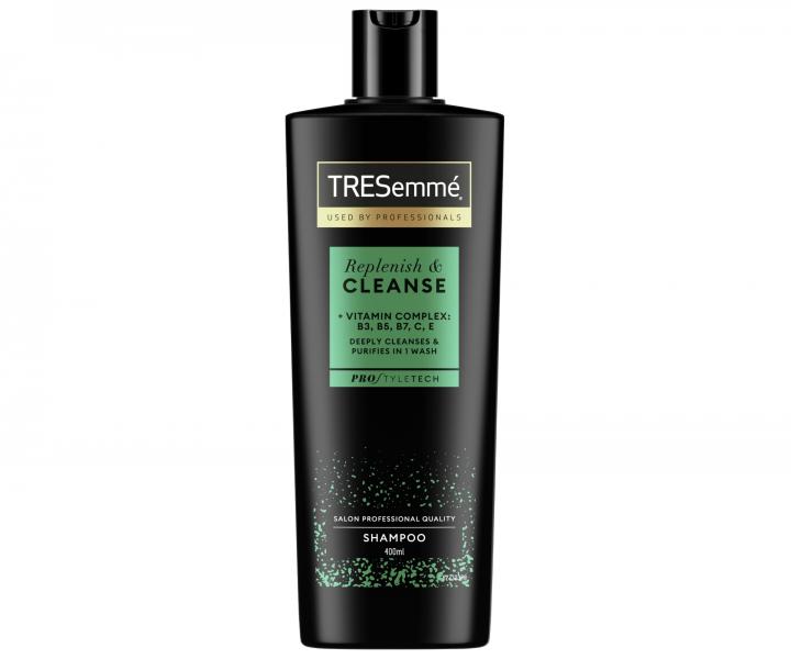 istiaci ampn pre mastiace sa vlasy Tresemm Replenish & Cleanse Shampoo - 400 ml