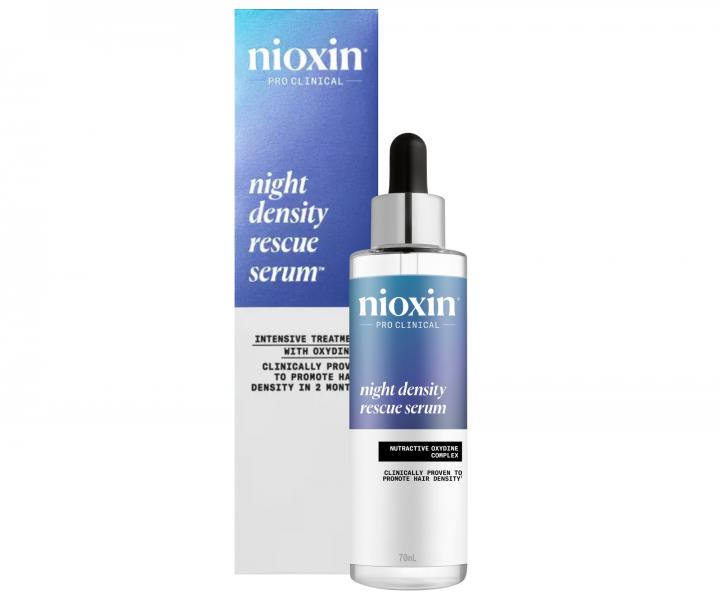 Non srum pre rednce vlasy Nioxin Night Density Rescue Serum - 70 ml