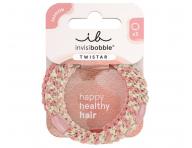 Sada ozdobnch gumiiek do vlasov Invisibobble Twistar Blush Braids - 3 ks