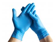 Silnejie nitrilov rukavice Espeon Nitril Ideal 3 - 100 ks, modr, vekos S