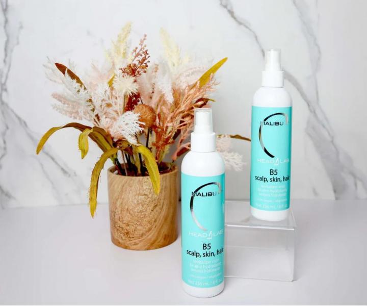 Hydratan hmla pre pokoku hlavy, tela a vlasov Malibu C B5 Scalp, Skin, Hair Revitalizer Mist - 236 ml