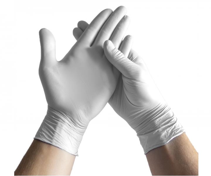 Nitrilov rukavice Espeon Nitril Comfort - 100 ks, biele, vekos M