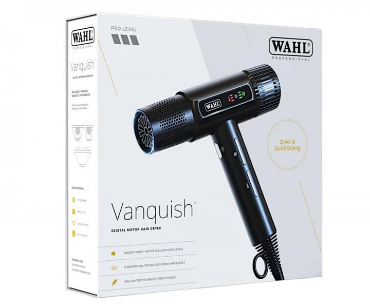 Profesionlny fn na vlasy Wahl Vanquish 4321-4870 LD190X - 1600 W, ierny