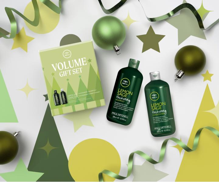 Darekov sada pre objem vlasov Paul Mitchell Lemon Sage Volume Gift Set