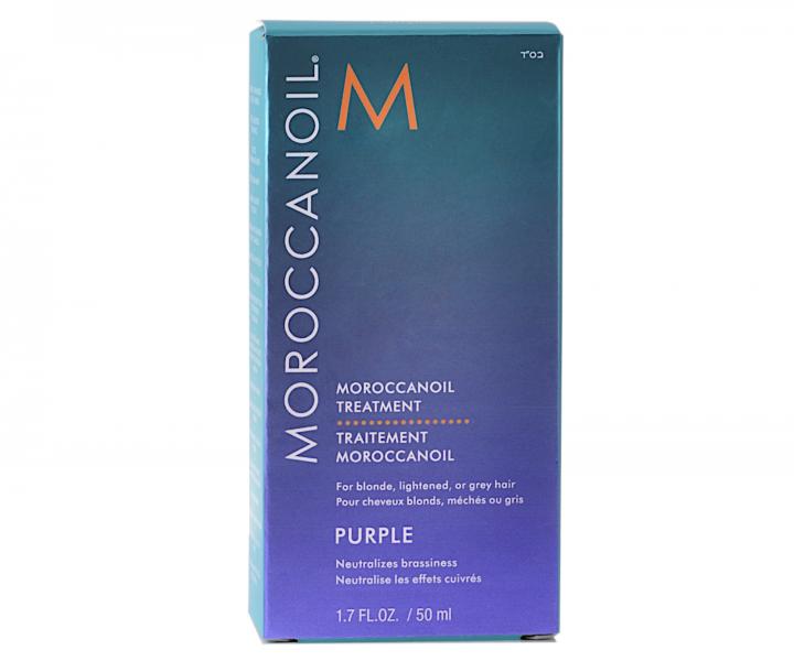 ahk olejov starostlivos s fialovmi pigmentmi Moroccanoil Treatment Purple - 50 ml
