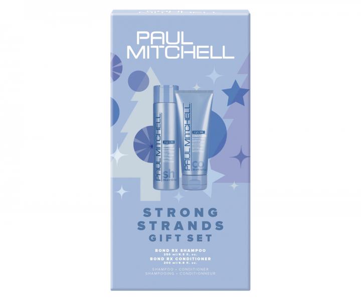 Sada pre chemicky oetren vlasy Paul Mitchell Bond RX Strong Strands Gift Set