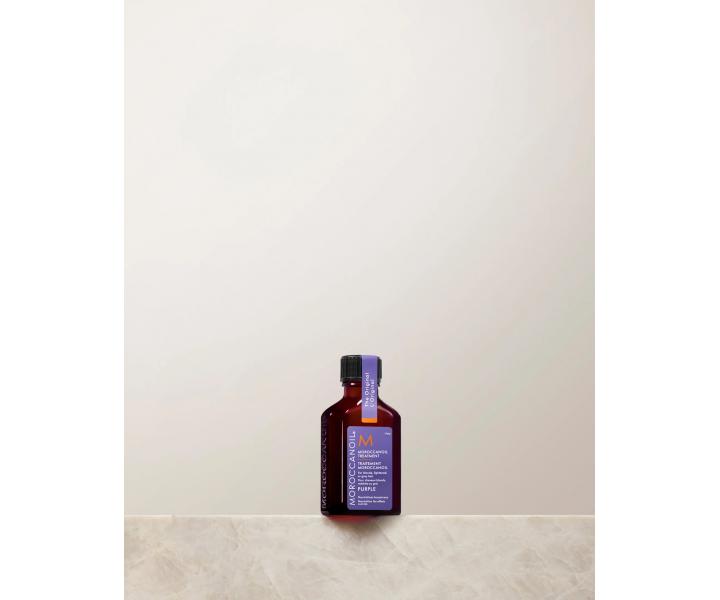 ahk olejov starostlivos s fialovmi pigmentmi Moroccanoil Treatment Purple - 25 ml