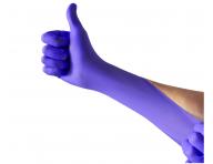 Nitrilov rukavice Espeon Nitril Ideal - 100 ks, tmavo modr, vekos L