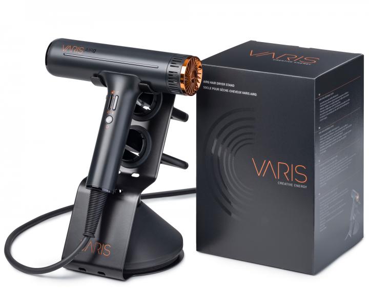 Profesionlny fn na vlasy Varis AirQ Hair Dryer - 1800 W, ierny + stojan Varis zadarmo