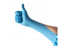 Nitrilov rukavice Espeon Nitril Ideal - 100 ks, modr, vekos XL