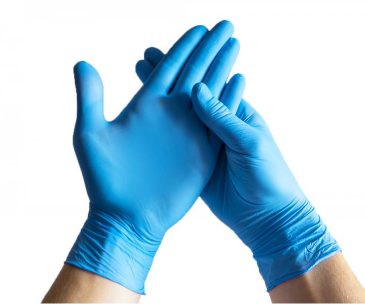 Silnejie nitrilov rukavice Espeon Nitril Ideal 3 - 100 ks, modr, vekos L