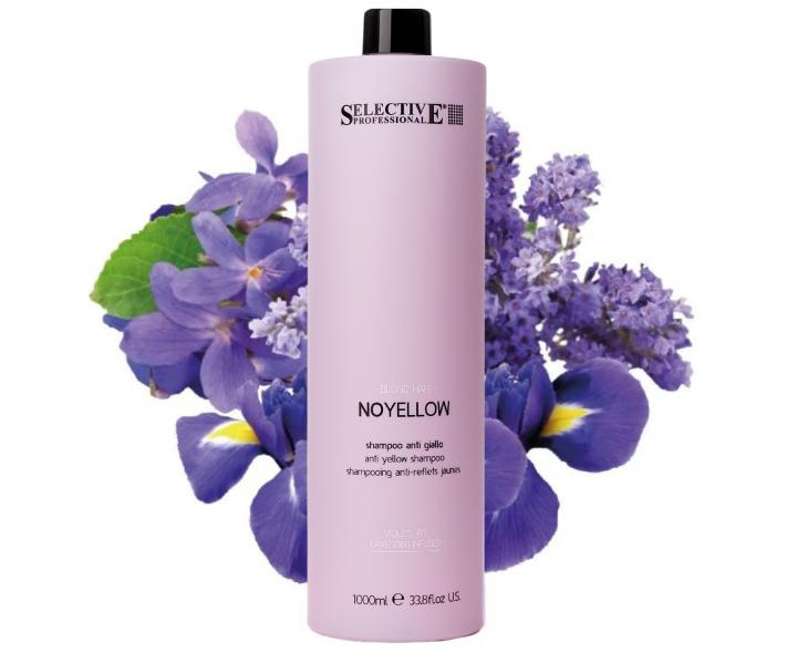 ampn na neutralizciu ltch tnov Selective Professional NoYellow Shampoo - 1000 ml