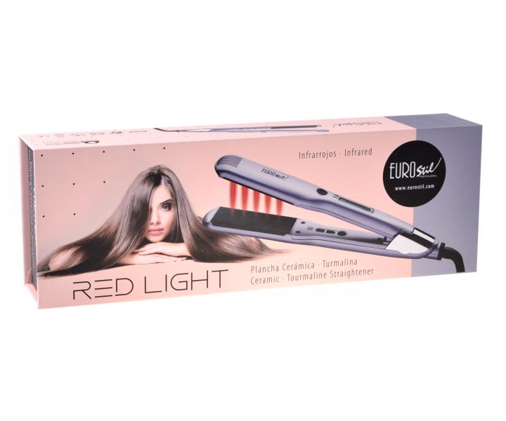 Profesionlna ehlika na vlasy s infraervenm iarenm Eurostil Profesional Red Light - fialov