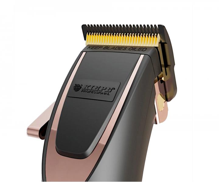 Profesionlny strojek na vlasy Kiepe Vroom Hair Clipper - ierny