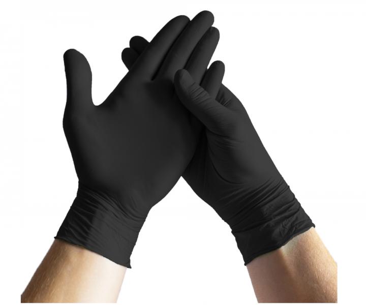 Silnejie nitrilov rukavice Espeon Nitril Ideal 3 - 100 ks, ierne, vekos L