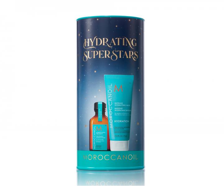 Darekov sada na hydratciu a vivu normlnych a pevnch vlasov Moroccanoil Hydrating Superstars