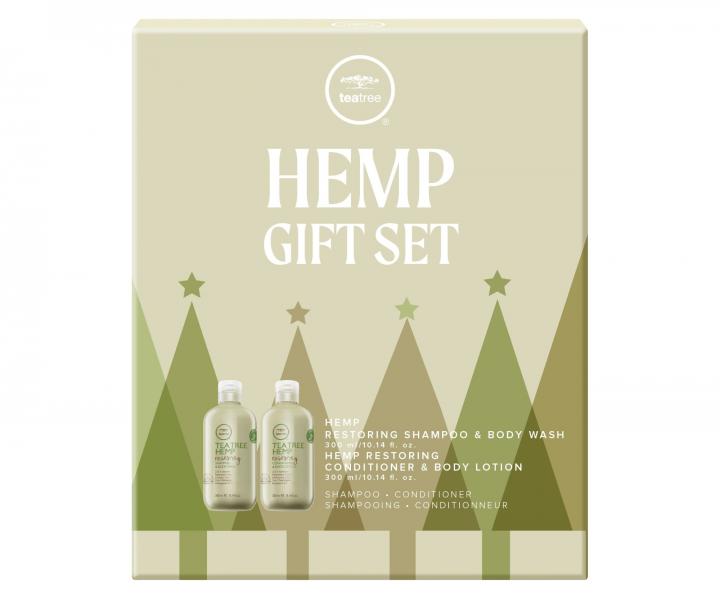 Darekov sada na regenerciu vlasov s konopnm olejom Paul Mitchell Tea Tree Hemp Gift Set