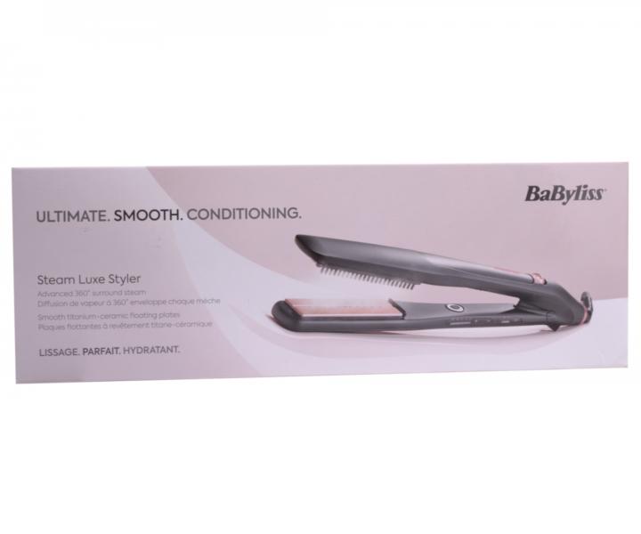 Parn ehlika na vlasy BaByliss Steam Luxe Styler ST596E - ierna