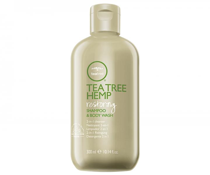 Darekov sada na regenerciu vlasov s konopnm olejom Paul Mitchell Tea Tree Hemp Gift Set