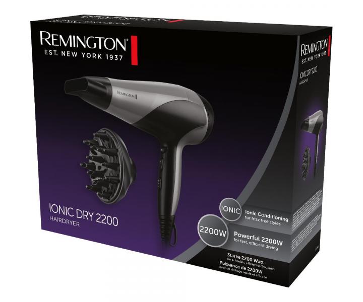 Fn na vlasy Remington Ionic Dry D3190S - 2200 W, edo-ierny