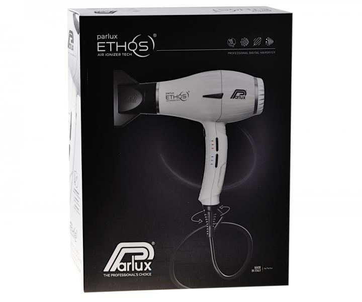 Profesionlny fn na vlasy Parlux Ethos - 2300 W, biely