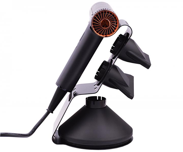 Stojan na fn Varis AirQ Hair Dryer - kovov, ierny