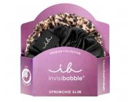 Ozdobn pirlov gumiky Invisibobble Sprunchie Slim Premium Leo is the New Black - 2 ks