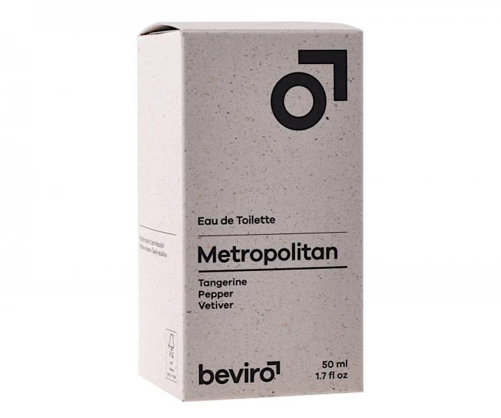 Toaletn voda pre muov Beviro Eau de Toilette Metropolitan - 50 ml